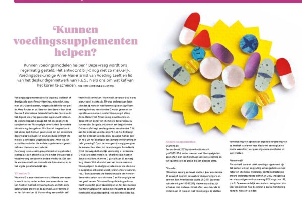 Fibromyalgie – kunnen supplementen helpen?