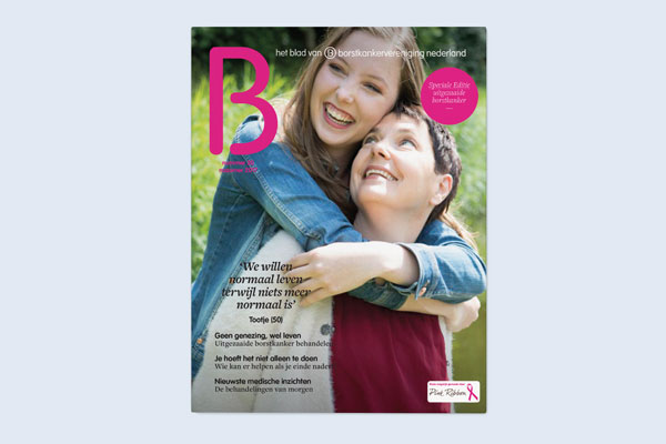 B – magazine van Borstkankervereniging Nederland