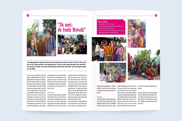 “Ik zei: Ik heb Bindi”